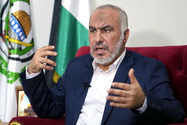 哈玛斯政治局高官哈马德（Ghazi Hamad）日前表示，将持续重复10月7日酿成上千以色列人丧命的突袭行动，直到以色列被「消灭」为止。（资料照／美联社）
