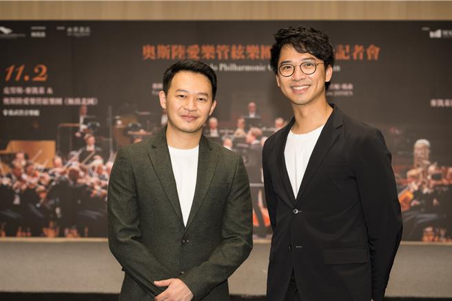 奧斯陸愛樂目前有兩位台灣籍團員，一是英國管首席邱敏華（左），另一位是長笛首席陳廷威（右）。（張震洲攝，國家兩廳院提供／李欣恬台北傳真）