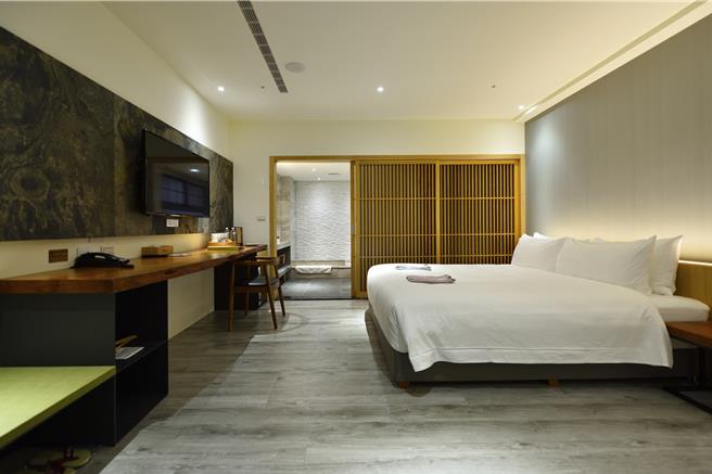 雅緻雙人房。（飯店提供／李京昇苗栗傳真）