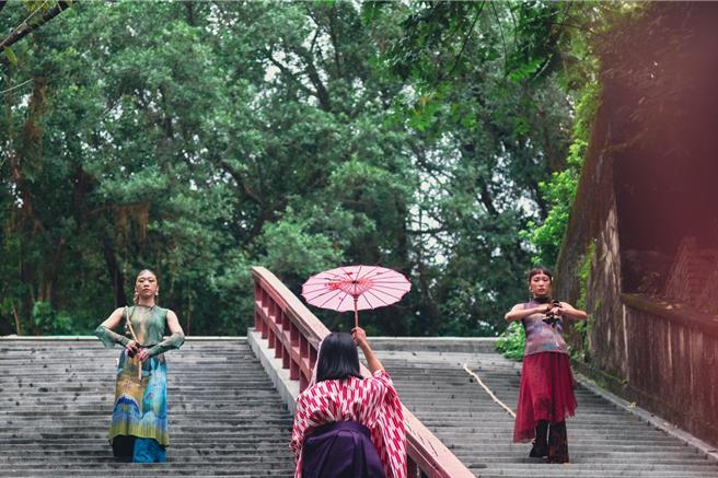 基隆城市行动剧场《腹屿》走进了基隆的市区、走进民眾的日常，让艺术更贴进生活。（基隆市文化局提供／张志康基隆传真）