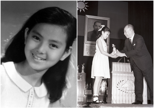 谢玲玲被誉为天才童星，当年8岁夺下金马奖最佳童星。（图/中时资料照）