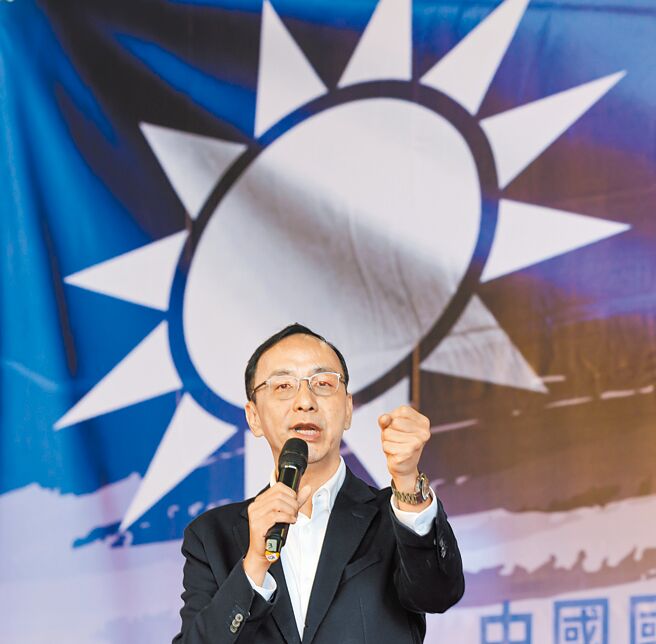 國民黨主席朱立倫強調，要堆疊善意，尋求最好的協調方法，團結勝選。（郭吉銓攝）