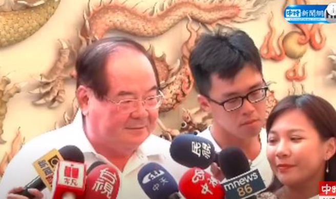 侯友宜新北市競選總部總幹事李乾龍。(取自中時新聞網影片)