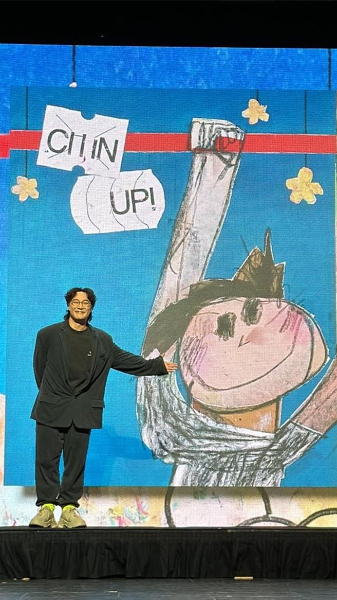 陈奕迅3日在澳门出席记者会。（环球音乐提供）