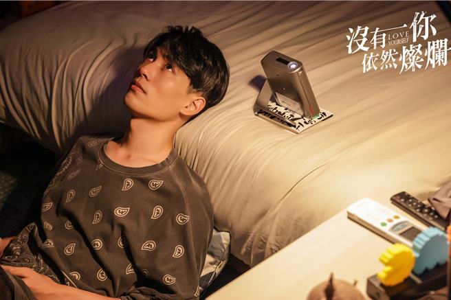 林子閎為戲魔性狂笑不停，直言「滿累的」。（時創影業提供）