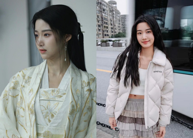 24歲女星盧昱曉在《雲之羽》中的亮眼表現，被陸粉封為「最正女配」。（圖／摘自盧昱曉Instagram）