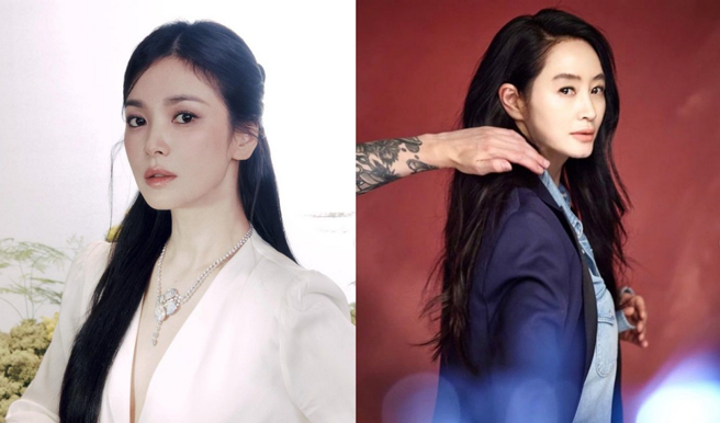 宋慧喬與影后金憓秀好友關係曝光，令雙方粉絲都很驚訝。（圖／摘自宋慧喬Instagram、摘自金憓秀Instagram）