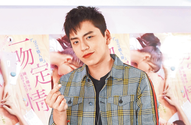 王大陆去年认恋蔡卓宜。（图／中时资料照片）