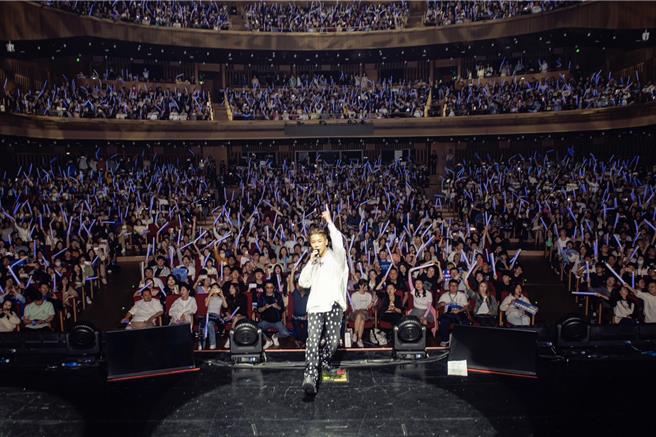 陶喆2日在上海举办演唱会。（伟大文化提供）