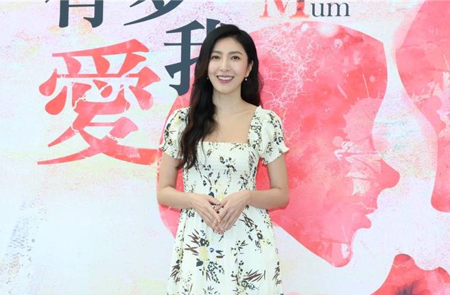 杨谨华今出席新戏卡司记者会。（粘耿豪摄）