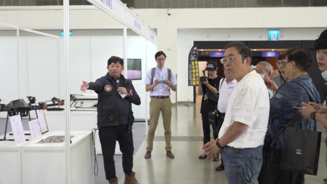 UASACT奧賽特以應用挑戰為基礎，期望帶領台灣無人機培育人才強化產業競爭力走向全世界。（賴君欣攝）