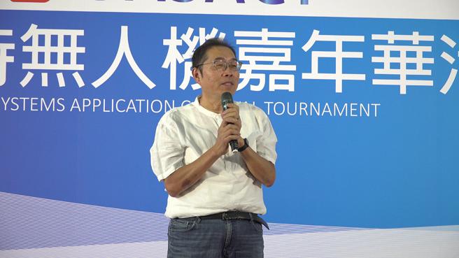 湯競恒說我們都是抱著希望，抱著育才的心情來舉辦的。（賴君欣攝）