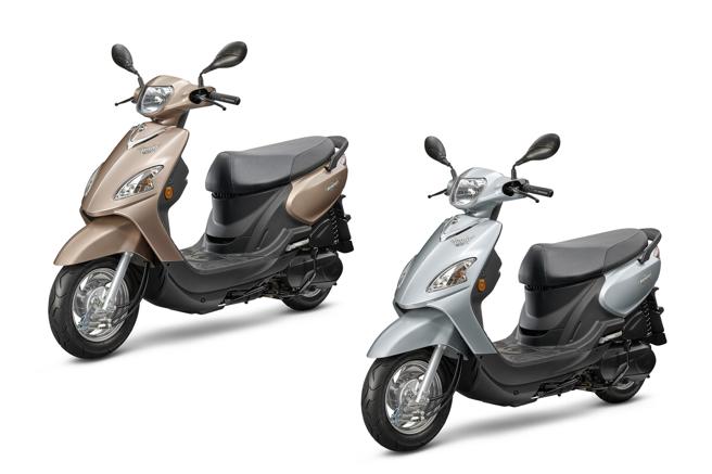 SYM WOO115擁有低座高、舒適長座墊、超省力中柱、21.6L大容量置物箱。（SYM提供／陳大任台北傳真）