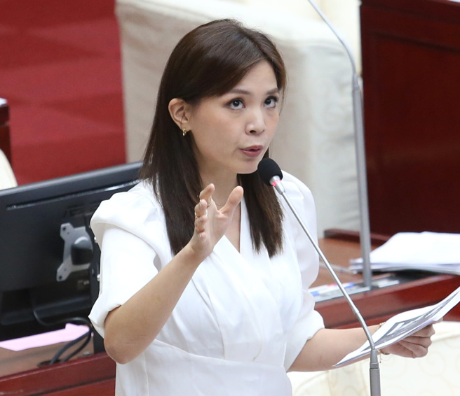 國民黨台北市議員鍾沛君。（資料照，王英豪攝）