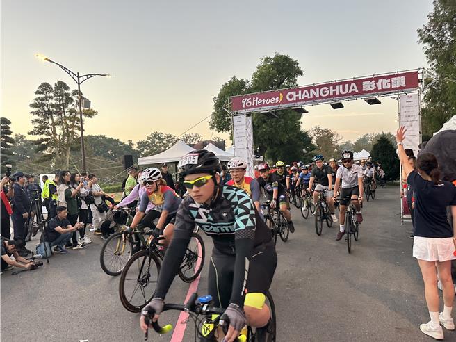號稱全台最高級別聯賽「96聯賽」彰化站5日登場，國內外超過1500名菁英好手騎聚彰化永靖，爭奪百萬獎金。（頂新和德文教基金會提供／吳建輝彰化傳真）