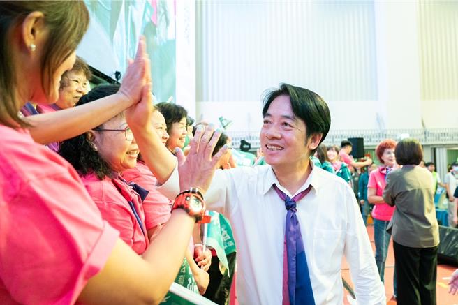 民进党总统参选人赖清德。（赖清德竞选办公室提供）