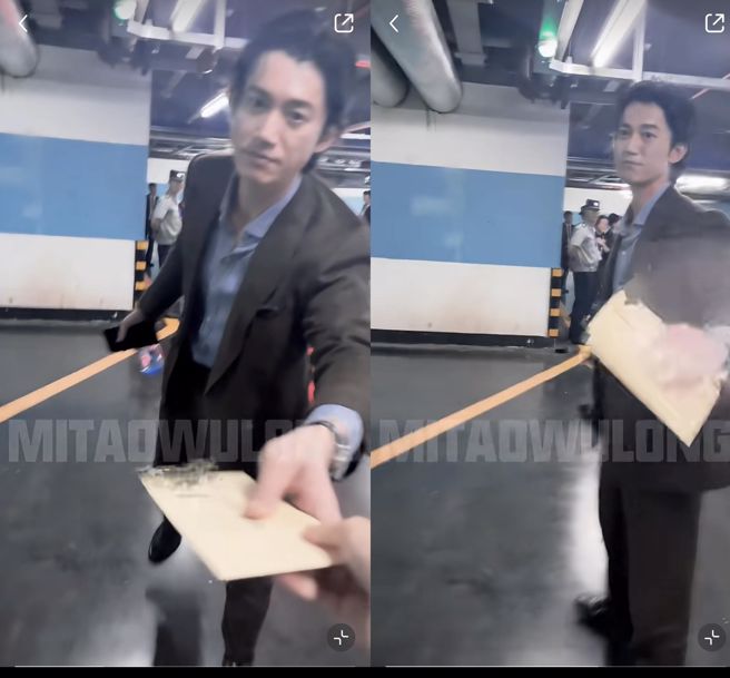 吴慷仁收粉丝手写信后贴心举动，让网友大讚。（图／翻摄自若然冬天没有花小红书）