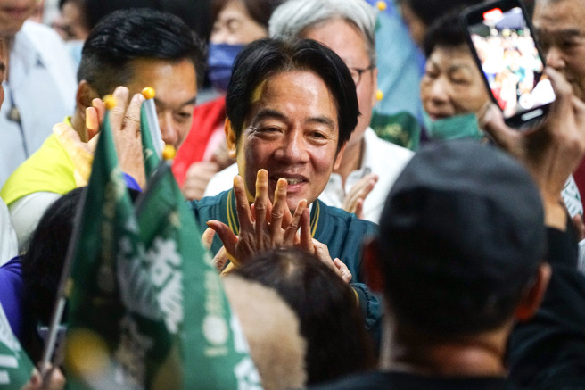 民进党总统参选人赖清德。（资料照,李忠一摄）