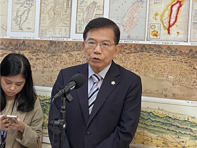 交通部长王国材。（陈佑诚摄）