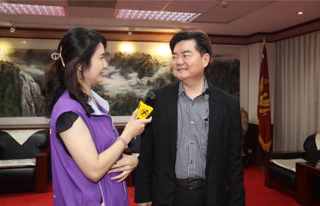 林宏铭表示自己常受访，反应不可能「很差」。（林宏铭提供）