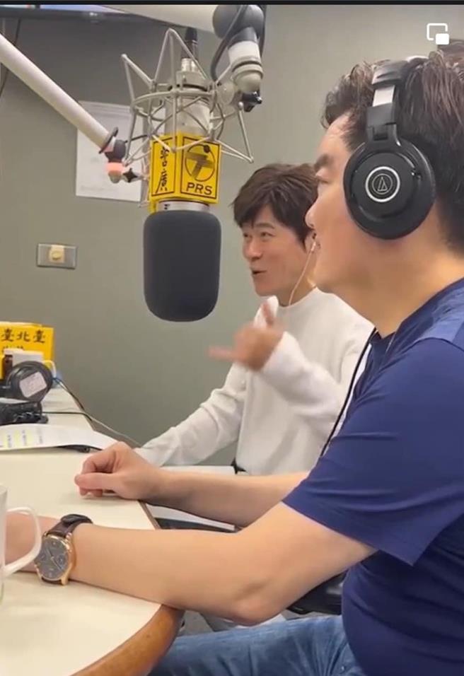 林宏铭认为上广播节目，回答问题反应要快。（林宏铭提供）