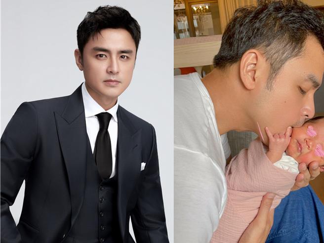 「2寶爸」明道樂在3種身分的轉換。（恆星娛樂提供）