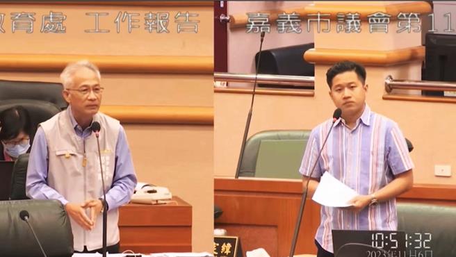 嘉义市议员郭定纬要求市府教育处重视、加强家长网路素养。（郭定纬服务处提供∕吕妍庭嘉义传真）