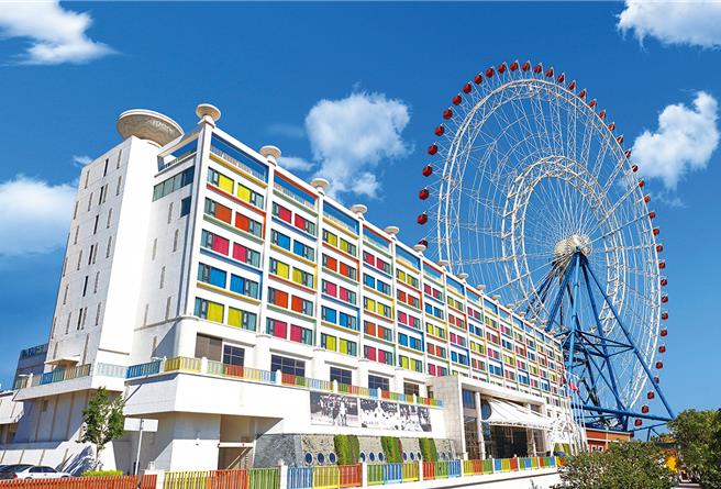 丽宝乐园度假区吃、住、玩通包，双人丽宝假期3天2夜只要9999元。（丽宝乐园渡假区提供）