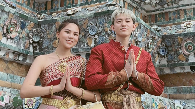 蕾菈老公汤宇向警方供称「泰国时购买，但不清楚怎么会带回台湾」。（图／翻摄自蕾拉脸书）