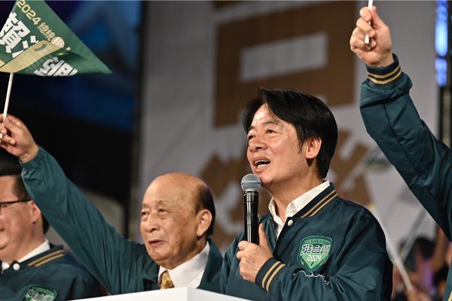 民进党总统参选人赖清德。（赖清德竞选办公室提供）