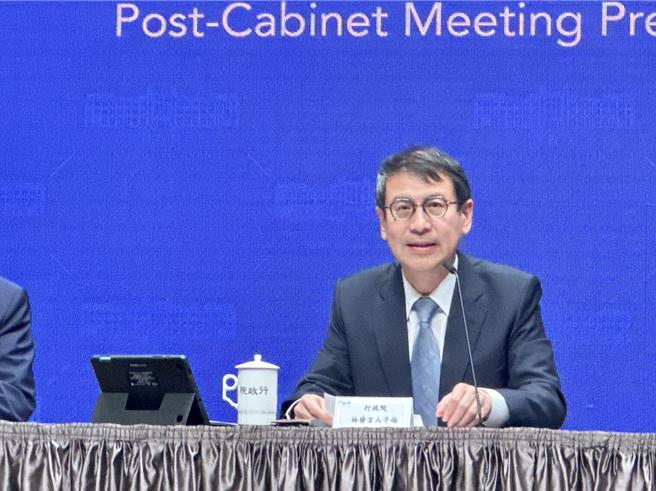 行政院發言人林子倫。（資料照／黃婉婷攝）