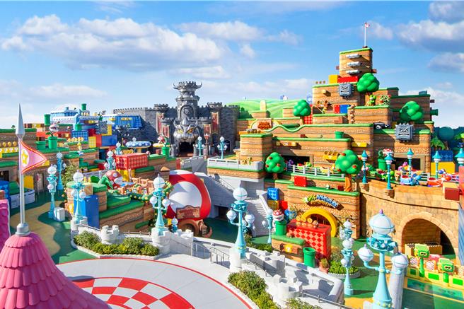 日本環球影城超夯跨年派)對，可樂旅遊全台搶先開賣，限量2團。(日本環球影城© Nintendo提供)