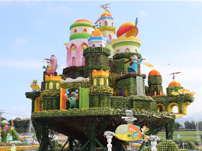 台中新社花海暨國際花毯節將於11日盛大登場。（陳淑娥攝）