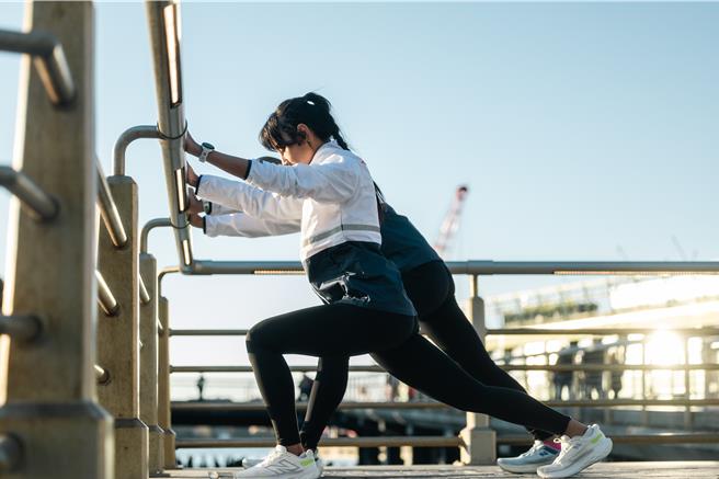 房思瑜穿上New Balance Fresh Foam X 1090v13征战纽约马拉松并成功完赛。（New Balance提供／朱世凯台北传真）