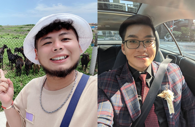 Joeman（右）驚爆吸毒案件後，初代網紅游否希（左）爆料網紅圈都存在人設。（圖／翻攝Joeman、游否希Instagram）