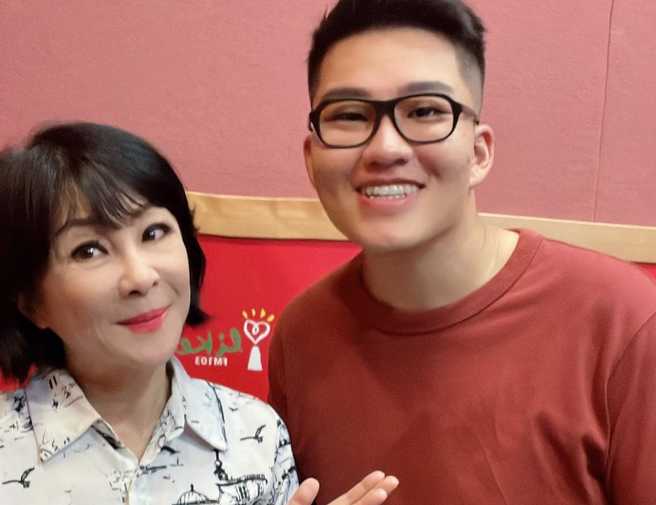  Joeman呼麻，乾妈吴淡如也回应此事。（图/吴淡如FB）