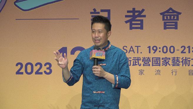 锺易仲对客家新生代的流行音乐创作非常有信心。（图片来源：记者 赖君欣 摄）
