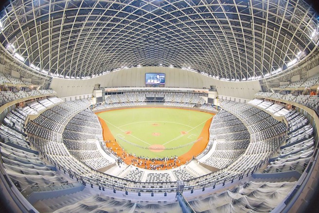 大巨蛋示意图。（资料照片）