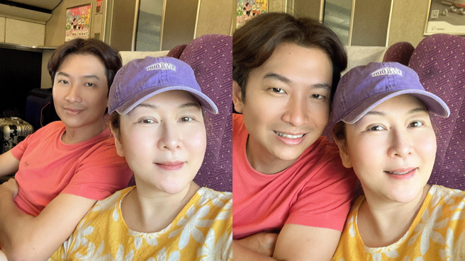 張秀卿老公王國贊結婚8年，感情依舊甜蜜。（圖／翻攝自臉書 張秀卿粉絲團）