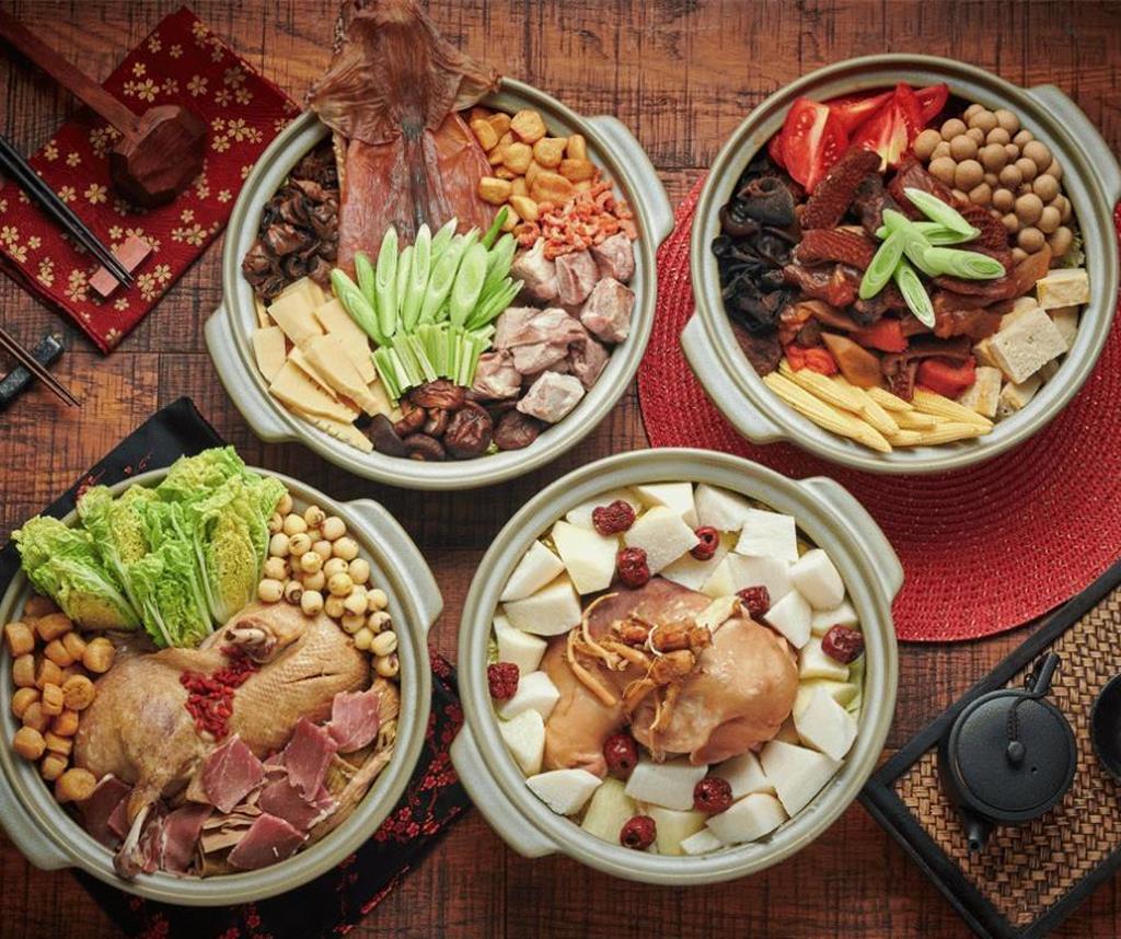 裕元花園酒店喆園鮑魚中餐廳自11月起，推出四款暖胃鍋物搶市！圖／裕元提供