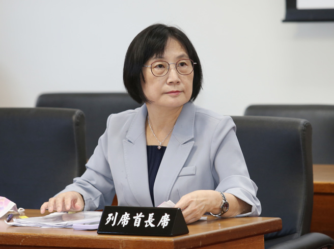 公平交易委員會主委李鎂9日前往立法院備詢。（姚志平攝） 