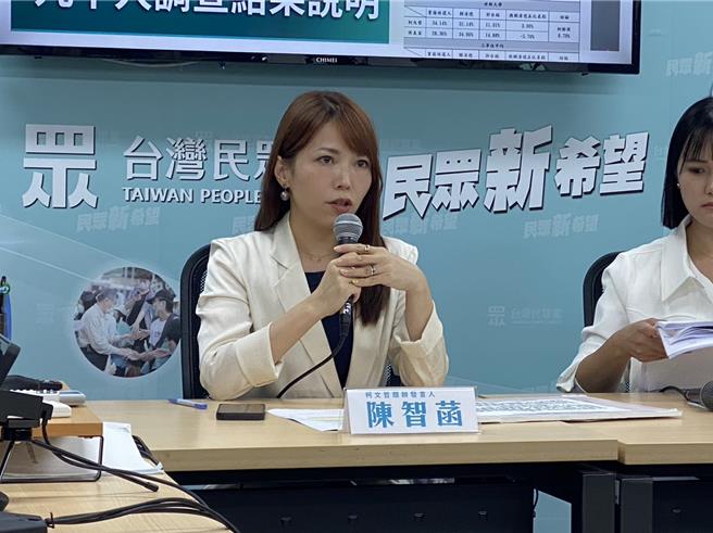 柯辦發言人陳智菡。（楊亞璇攝）