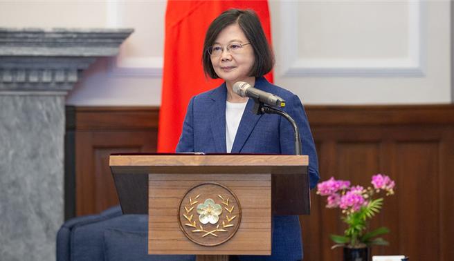 蔡英文總統(資料照片，總統府提供)