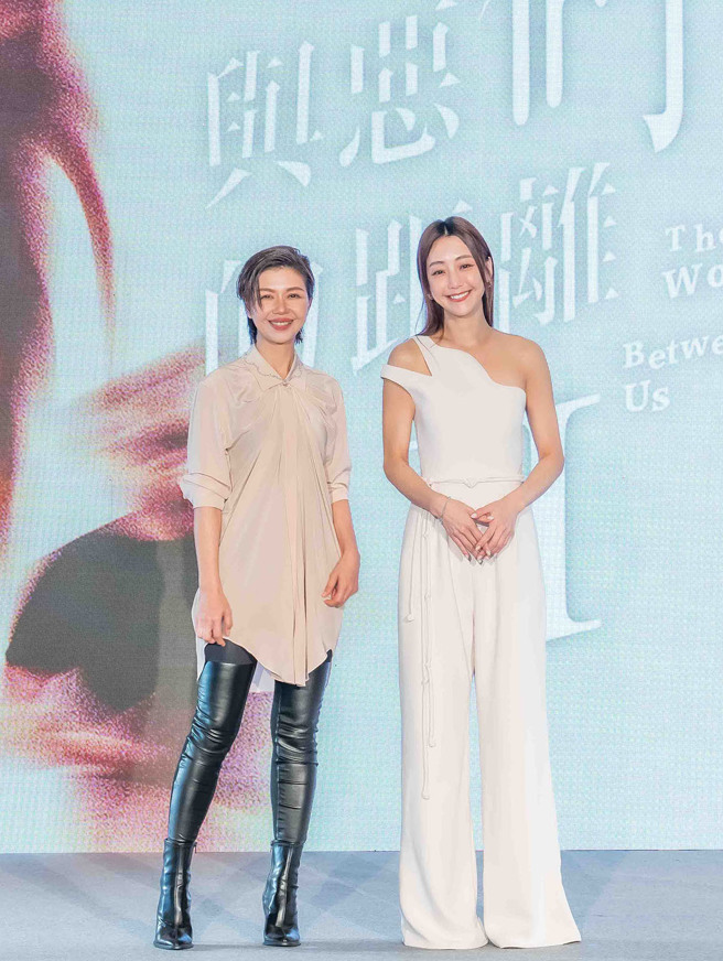 于子育（左）、谢欣颖将参与演出《我们与恶的距离2》演出。（大慕影艺提供）