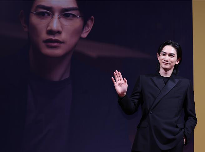 町田启太首度访台宣传参演新片《电影版 勿说是推理》。（陈俊吉摄）