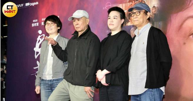 享誉国际的名导侯孝贤（左二）罹患阿兹海默症，因此宣布退休，《刺客聂隐娘》成为他最后的作品。（图／林士杰摄）