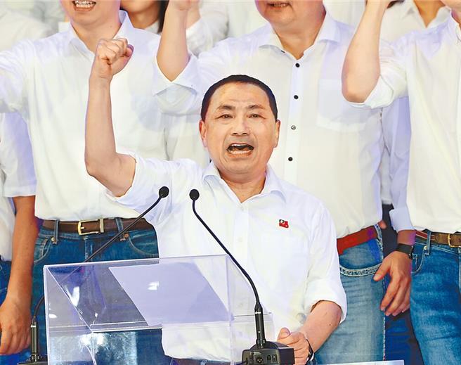 国民党总统参选人侯友宜。（本报资料照片）