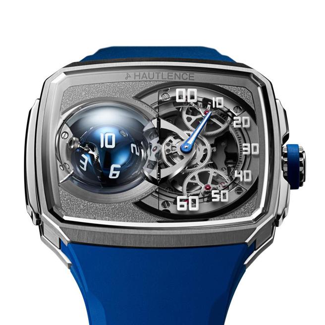 豪朗時（Hautlence）的Sphere Series 1拿下最佳創新獎，滾動球體顯示小時的設計令人驚豔。（GPHG提供）