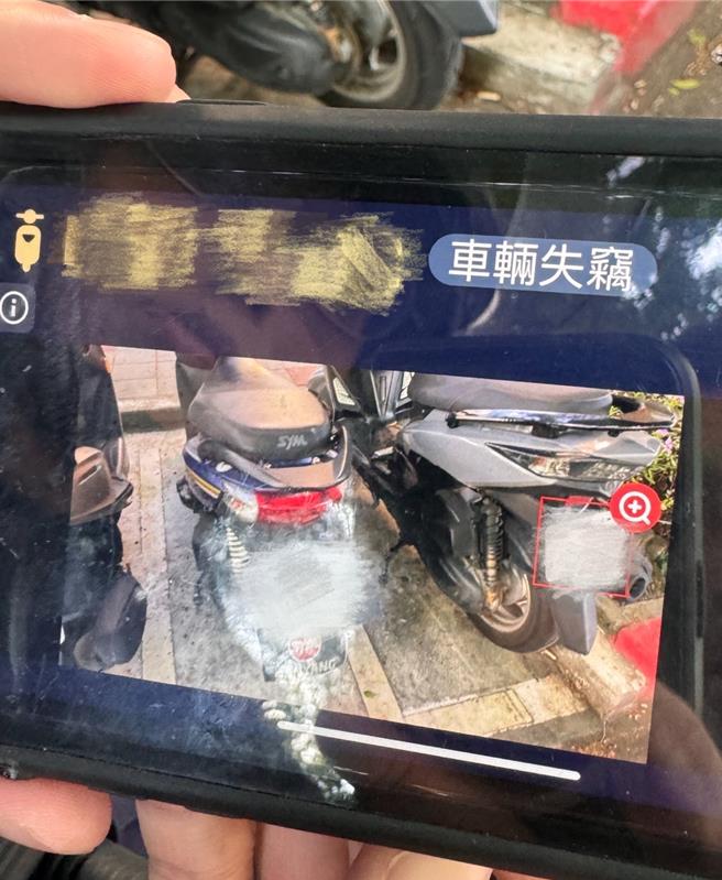 警方巡逻时利用AI智慧巡逻系统，可方便查出可疑车辆。（翻摄照片／林郁平台北传真）