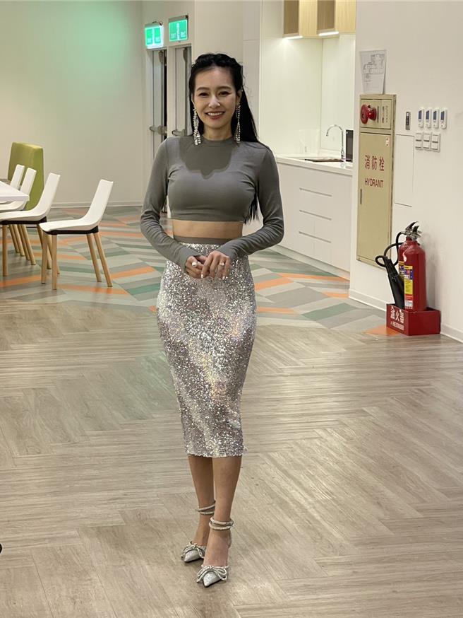 王思佳身材凹凸有致。（池宗玲攝）